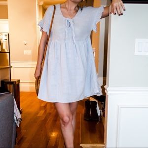 100% Cotton ASOS Casual mini smock dress babydoll